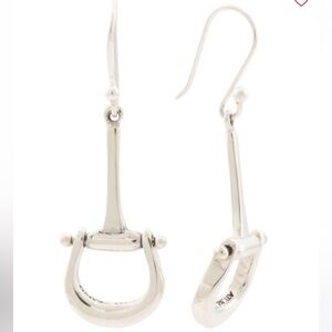 Seed & Sage Sterling Silver Horsebit Earrings